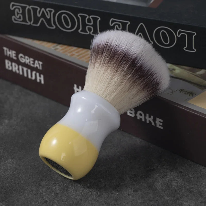 2026 YAQI Naicha Milk Tea Synthetic Hair Wet Shaving Brush Handle