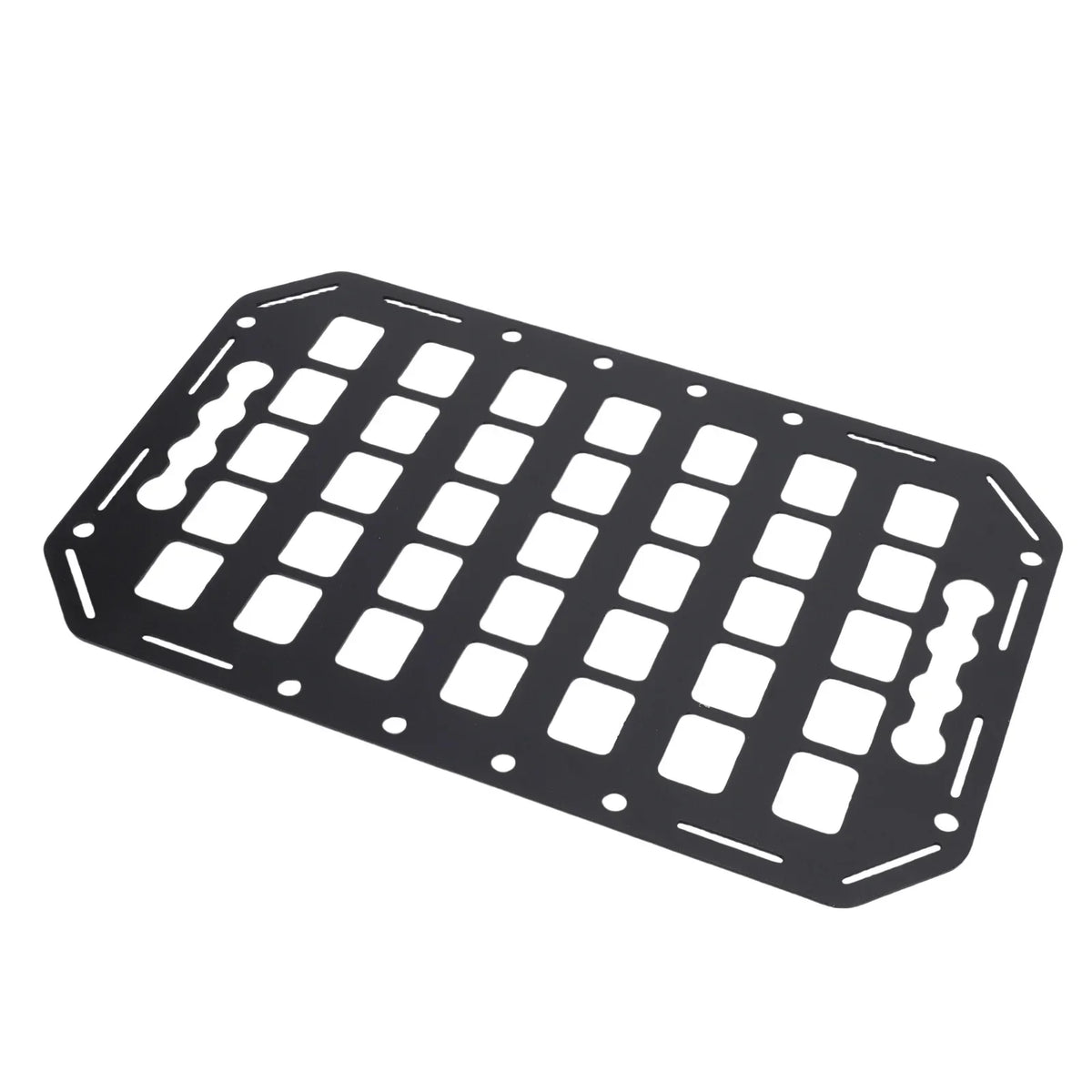 Aluminum MOLLE Panel Rack L-Track Compatible | Truck Bed Organizer