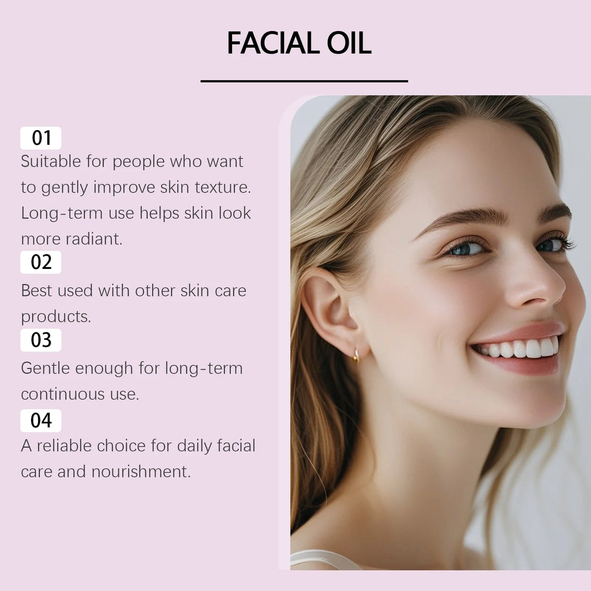 Viareline Lavender Facial Oil – Moisturizing & Radiance Boost