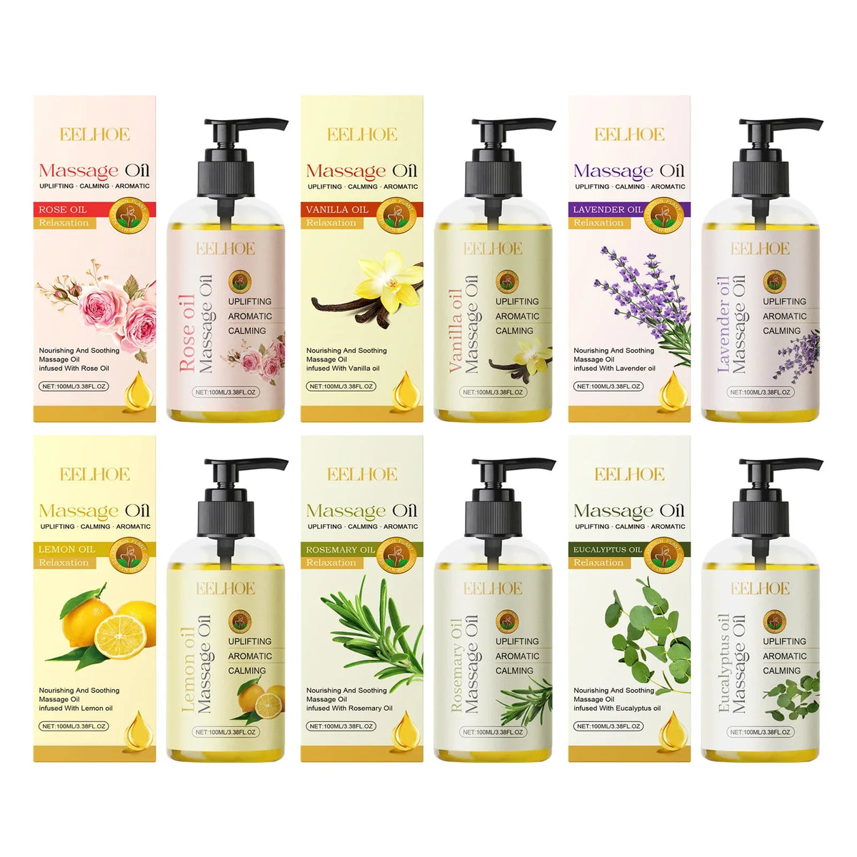 EELHOE Firming Body Oil – Massage & Deep Moisturizing 100ml