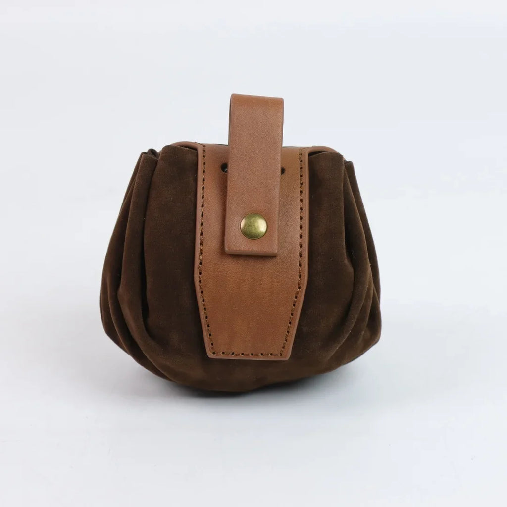 Medievalcosplayleather Belt Copper Coin Waist Bag Renaissance Dress