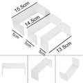 Acrylic Display Stand Jewelry Showcase Storage Rack Shelf Holder