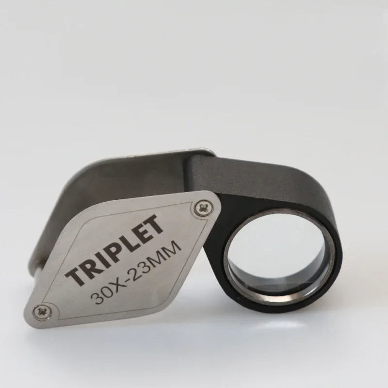 Double-Layer LED Loupe – High-Power Jewelry & Antique Magnifier