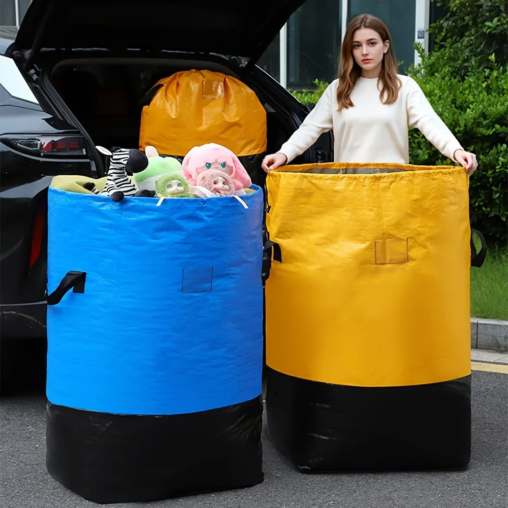 1-Pack Heavy Duty Moving Bags Large Storage Organizer Clothes Bedding