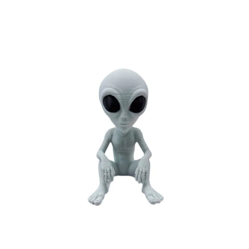 3D Printed Fantasy Alien Statues Interesting Space Decor Fun Designs