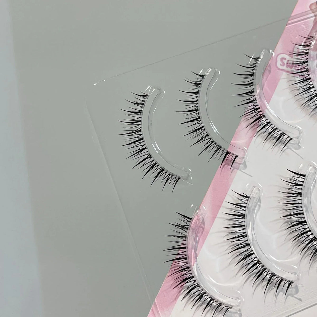 Natural Wispy Strip False Eyelashes – 5 Pairs DIY Lash Set