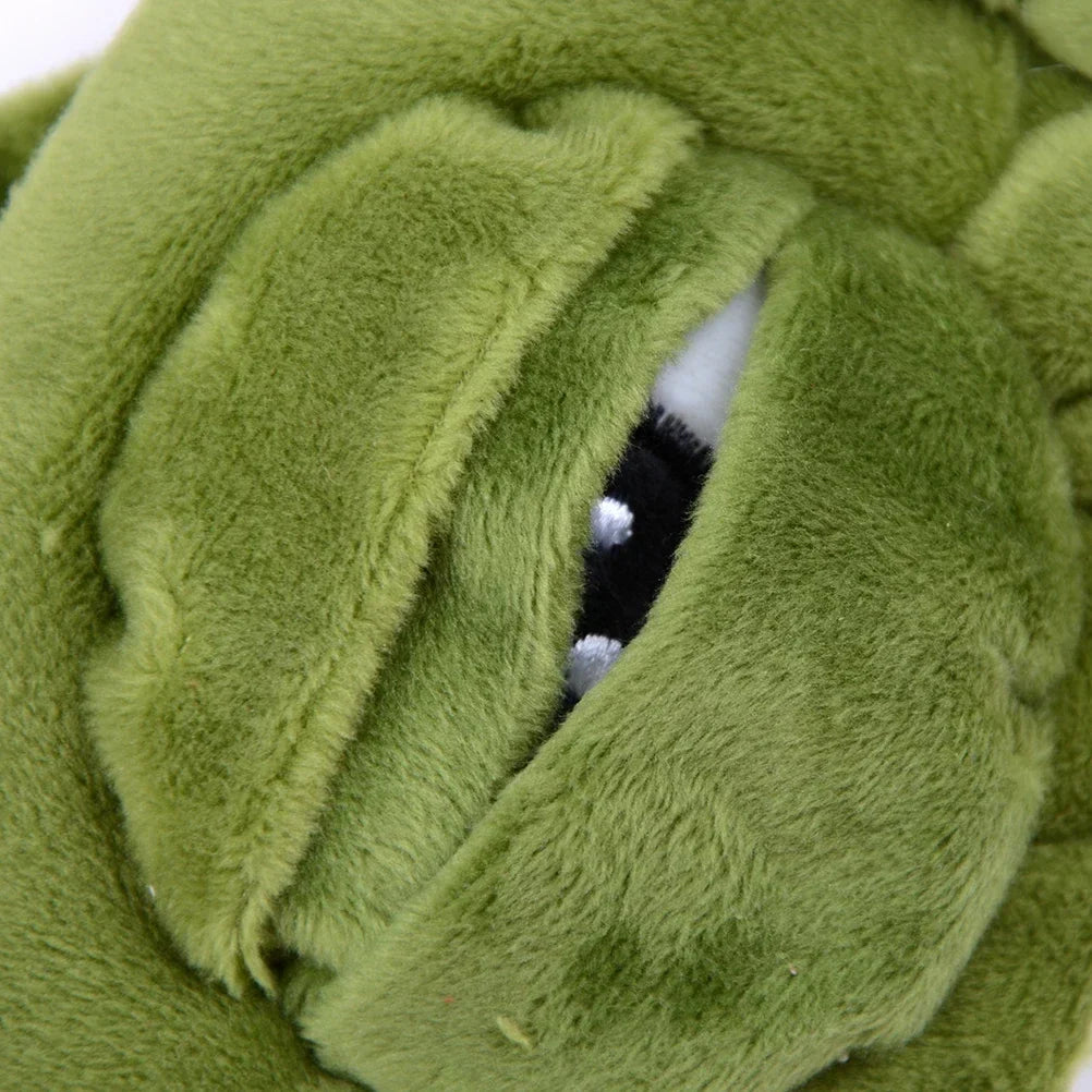 3D Frog Sleep Mask – Soft Flannel Blindfold for Travel & Rest