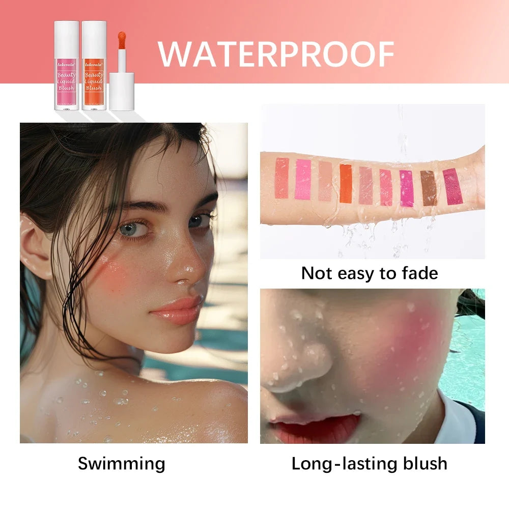 Waterproof Liquid Blush – Multi-Use Cheek & Lip Tint | 9 Shades