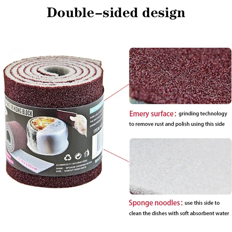 Magic Melamine Sponge Scrubber for Pots, Pans & Kitchen Cleaning