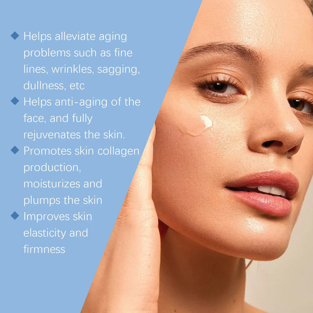 Blue Copper Peptide Serum Anti Wrinkle Shrink Pores Skin Care
