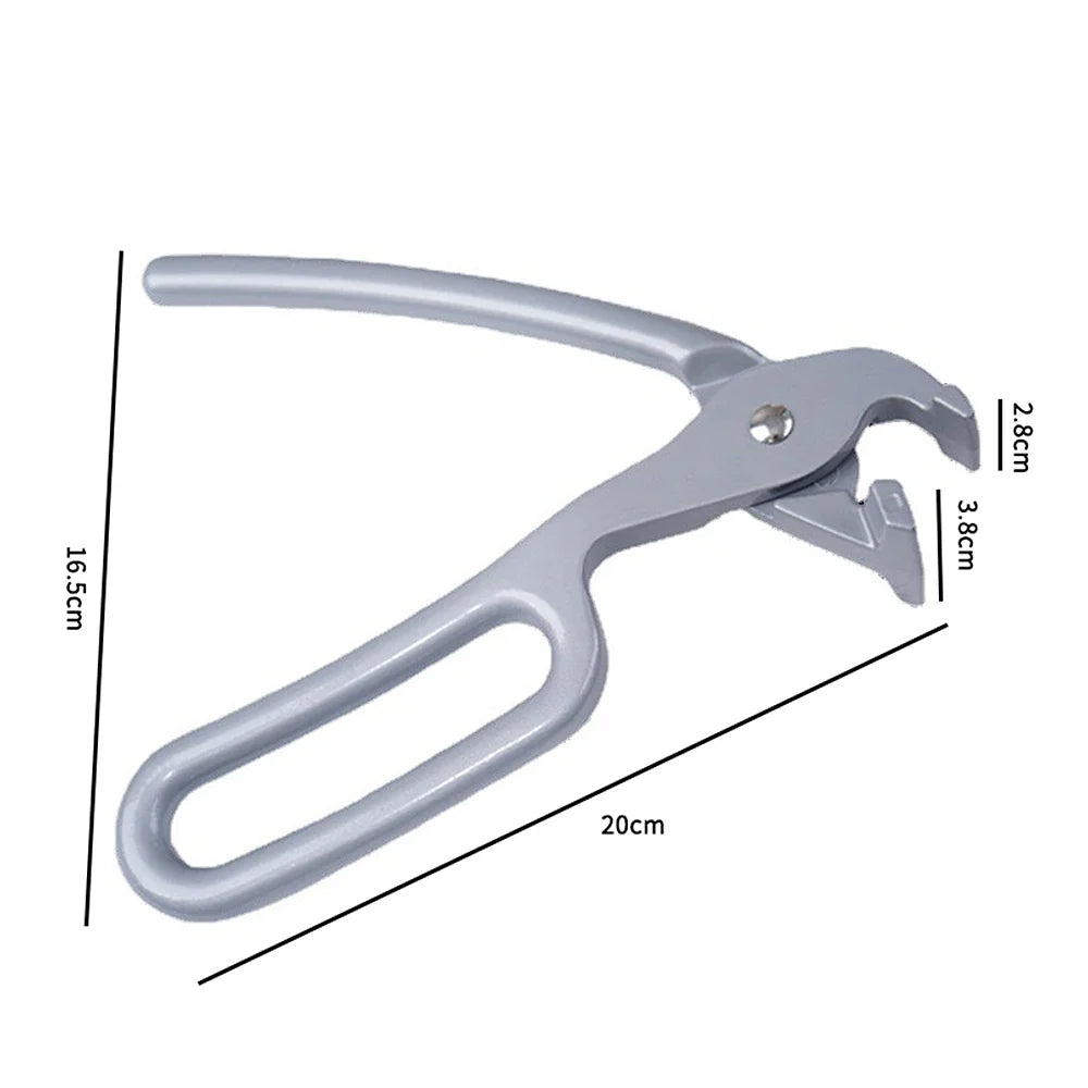 Heavy Duty Cast Aluminum Pizza Pan Gripper & Oven Tong