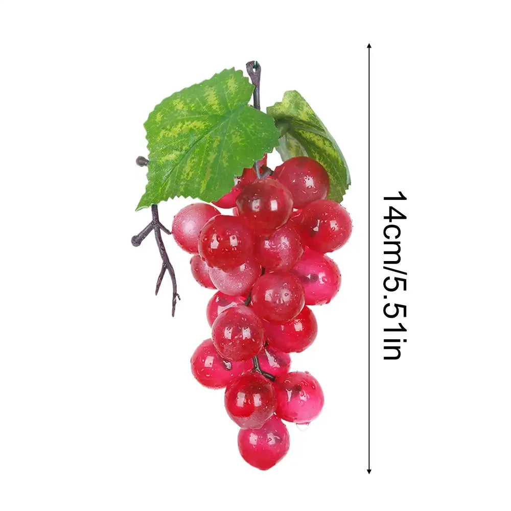 Artificial Grape Bunch – Faux Fruit Decor, Display & Photo Prop