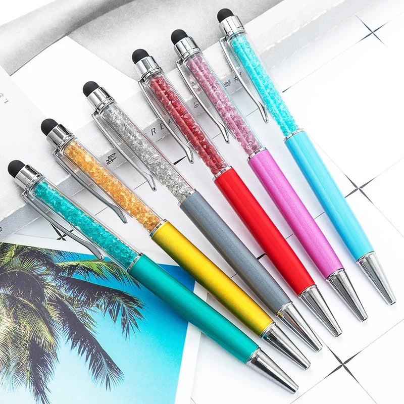 Diamond Ballpoint Pen Stylus Touch Screen Universal Tablet Pencil