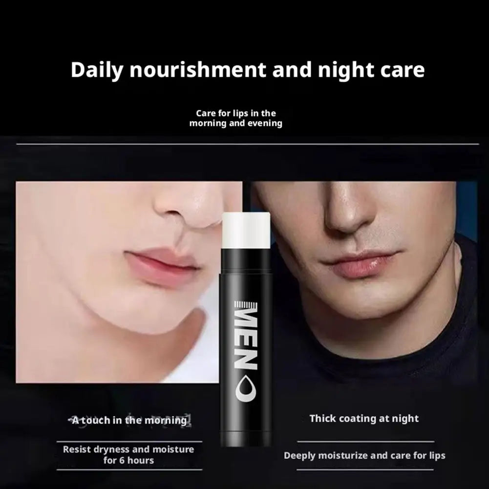 Men's Hydrating Lip Balm – 8 Scents, Repairs Dry Cracked Lips