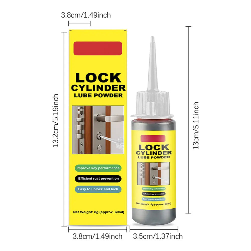 Graphite Dry Lubricant Powder for Lock Cylinders | Vecligt