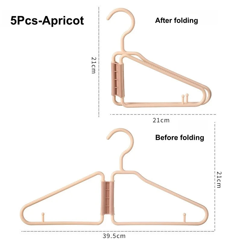Foldable Travel Clothes Hangers – Lightweight & Space Saving