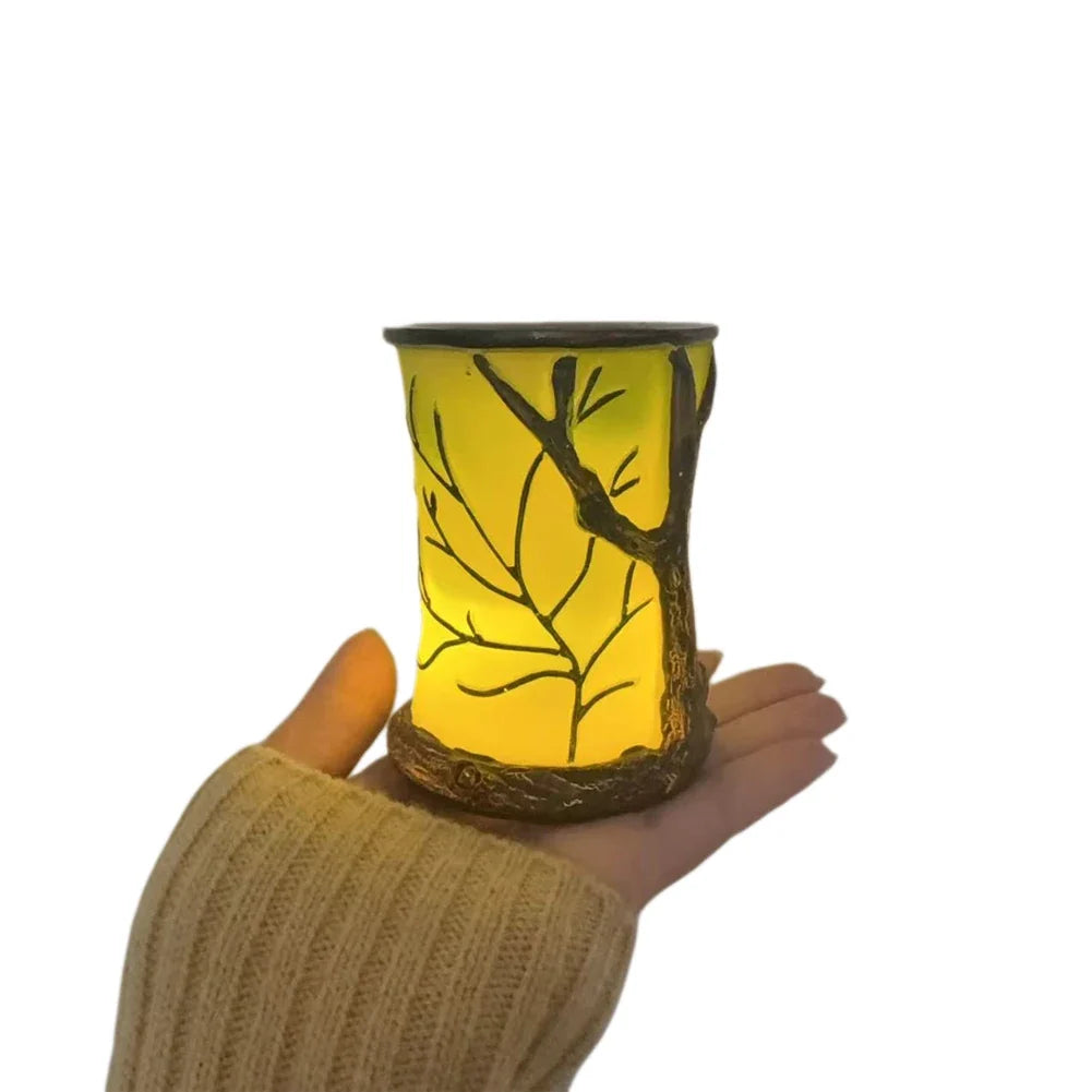 Leaf Shaped Forest Desk Lamp | Nature Ambient Table Light
