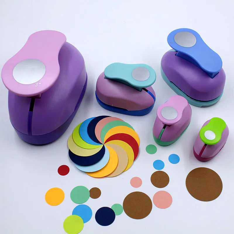 Circle Round Hole Punch 9/16/25mm – DIY Paper Craft Tool