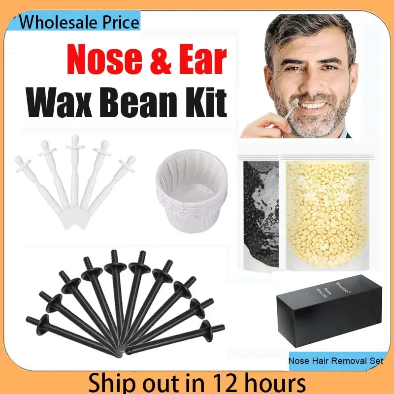 Safe Beeswax Nose Wax Beans Painless Hair Remover 2026 Portable Stick