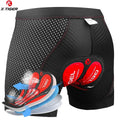 X-TIGER Men's 5D Gel Pad Cycling Shorts – Breathable Anti-Slip