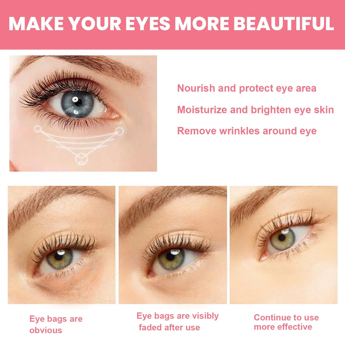 Retinol Eye Cream Stick – Brightening, Firming & Moisturizing