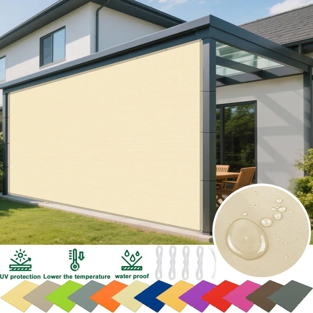 Rectangle Sun Shade Sail with Grommets | UV Block Canopy