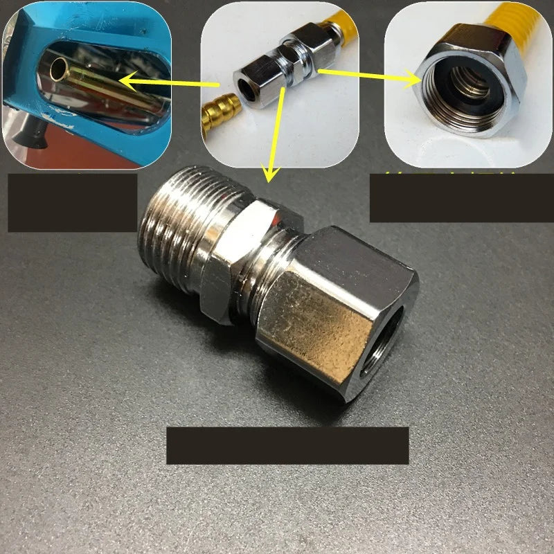 Brass Hose Barb Fitting 4–19mm x 1/2" BSP Female Thread Adapter