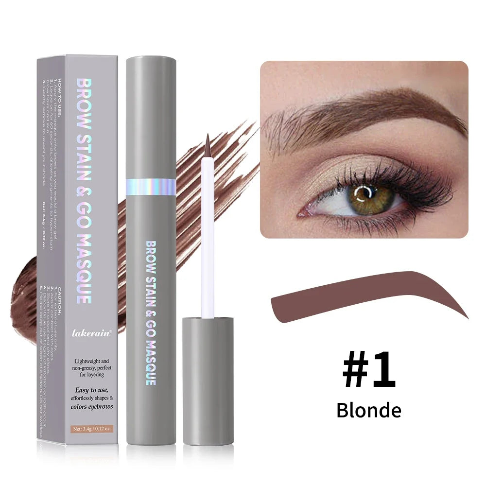 Lakerain Brow Stain & Go Masque – Waterproof Eyebrow Tint