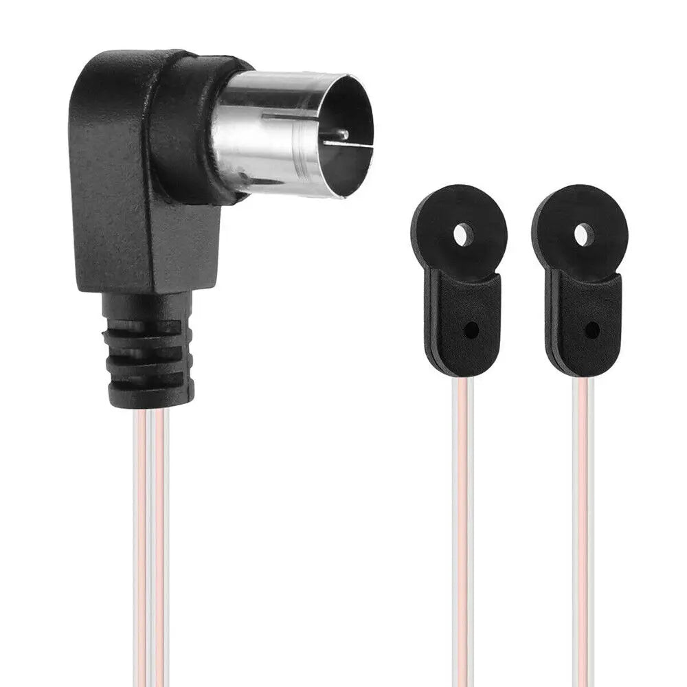 FM Dipole Antenna 75 Ohm F-Type – Indoor Stereo Radio Aerial
