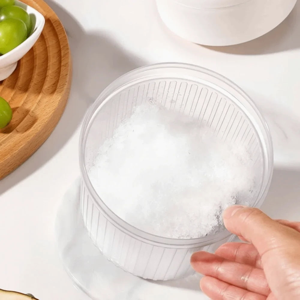 Manual Hand-Crank Ice Crusher & Shaved Ice Maker | Portable