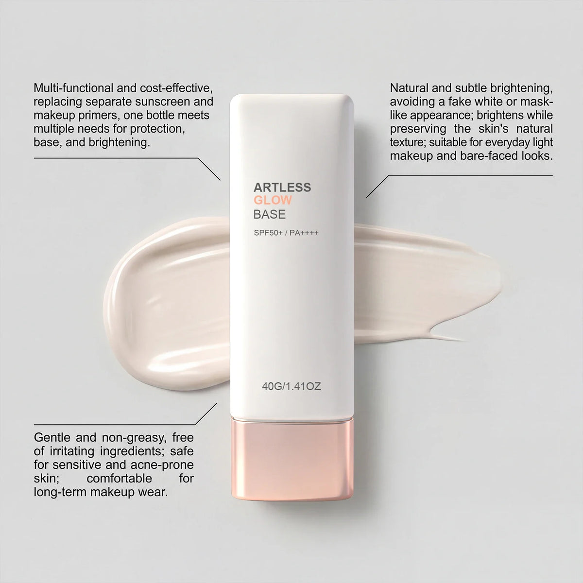 Color-Adjusting Foundation SPF 15 – Hydrating Primer Cream