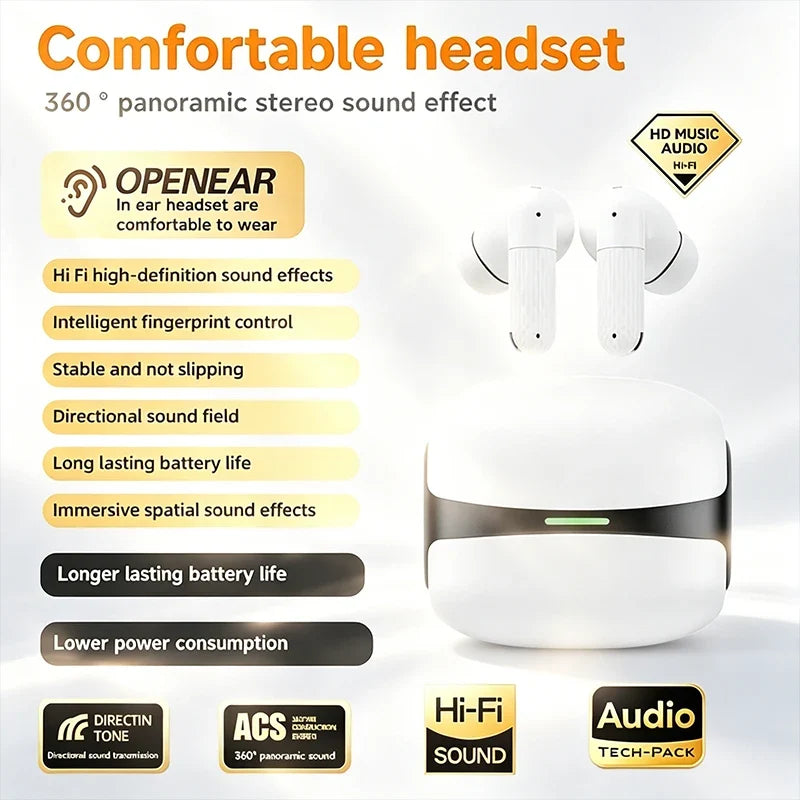 Wireless ANC In-Ear Earbuds with Charging Case | HiFi Stereo