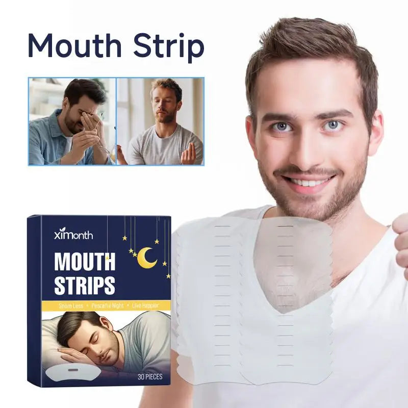 Mouth Breathing Strips for Better Sleep – 30 pcs | Nose Breathing
