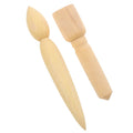 Wooden Pottery Tool Teapot Spout Shaping Trimming Repairing Clay