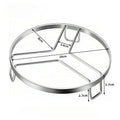 Stainless Steel Stackable Steamer Rack | Round Pot Pan Rack