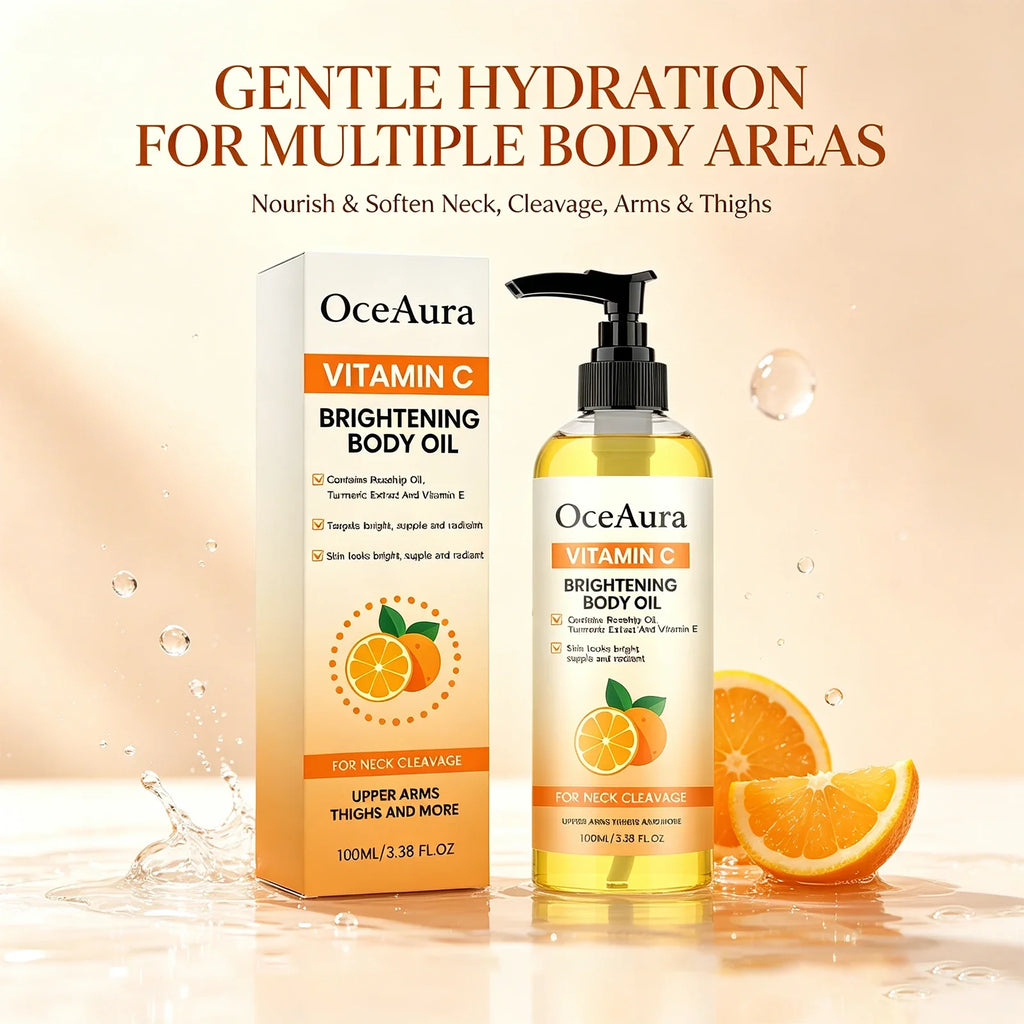 Vitamin C Body Oil – Turmeric & Rosehip Brightening 100ml