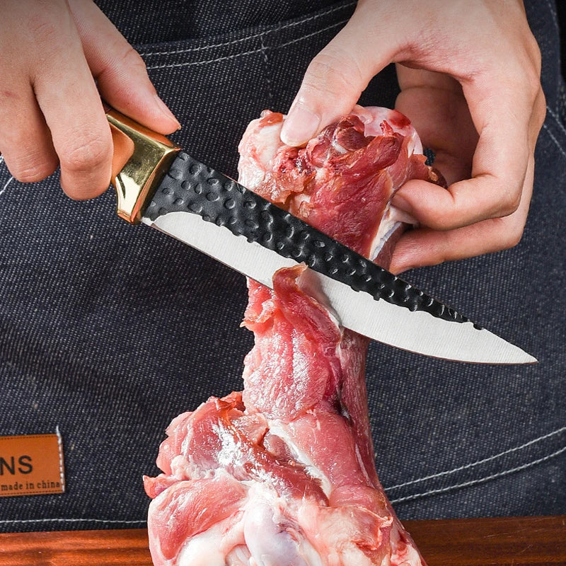 PLYS Stainless Steel Boning Knife Set – Sharp Butcher Blade