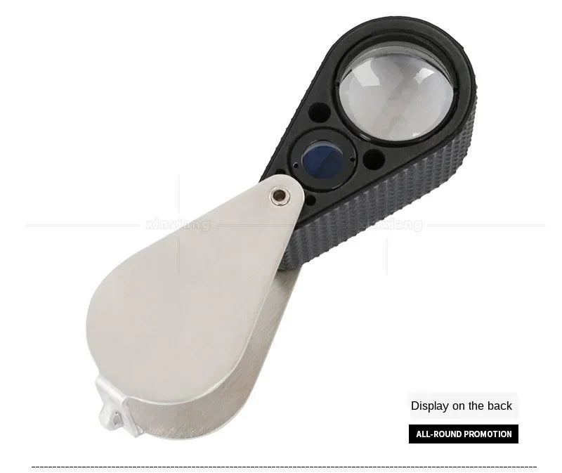 10x 25x Jewelry Loupe Magnifier – Dual Lens Optical Glass