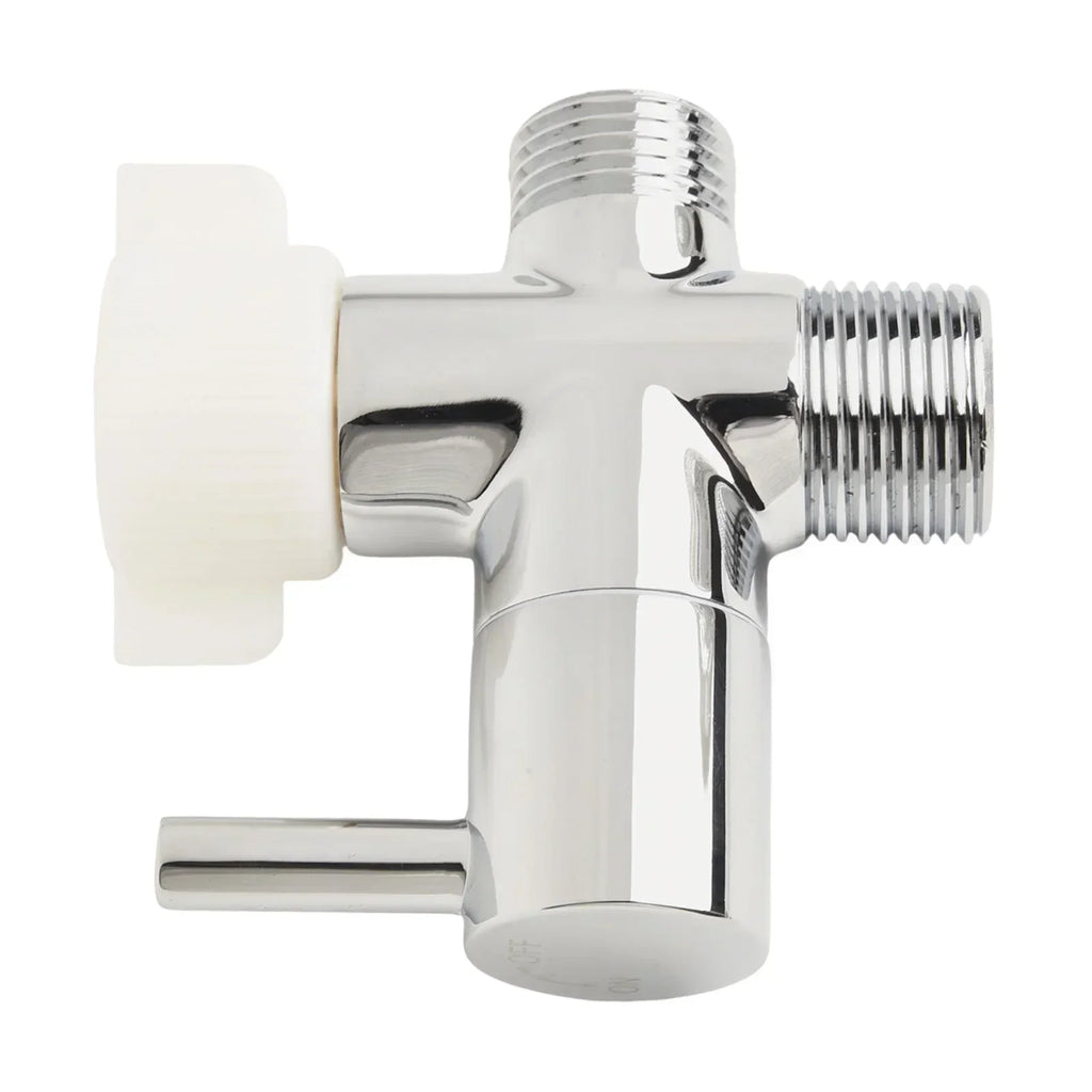 Brass Bidet T-Adapter Chrome Tee Valve – Toilet Sprayer Connector