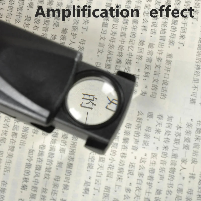 30X LED Pocket Loupe – Foldable Magnifier for Jewelry & Coins