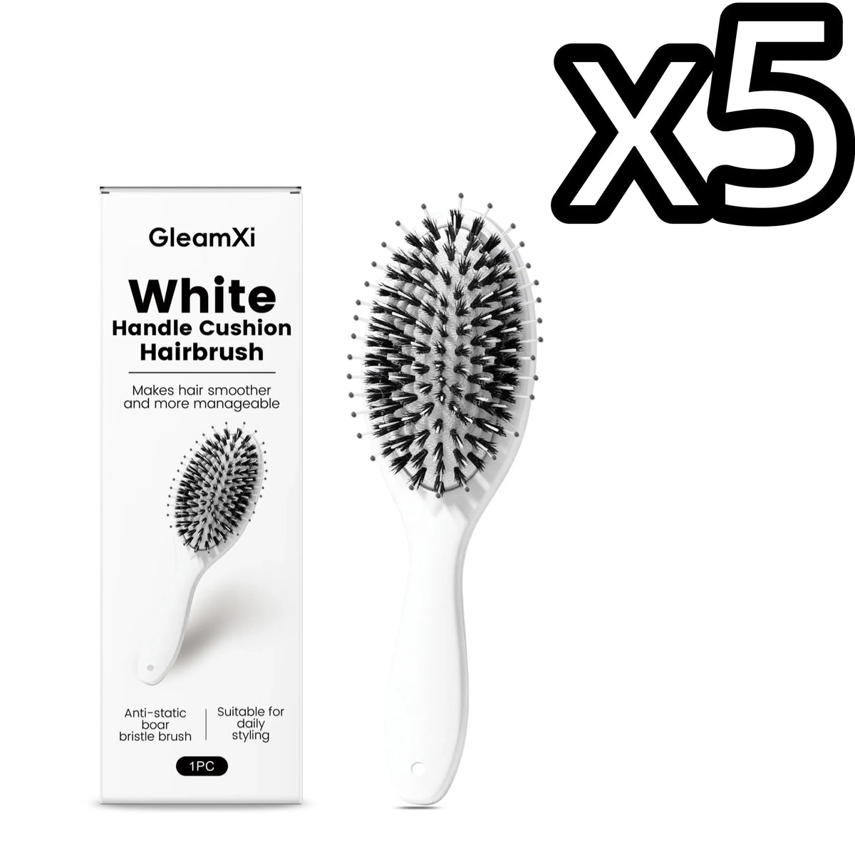 Volumizing Air Cushion Comb – Anti-Static Scalp Massage Hair Brush