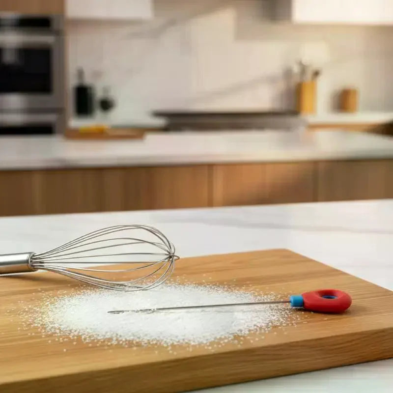 Reusable Cake Tester Probe with Non-Slip Silicone Handle