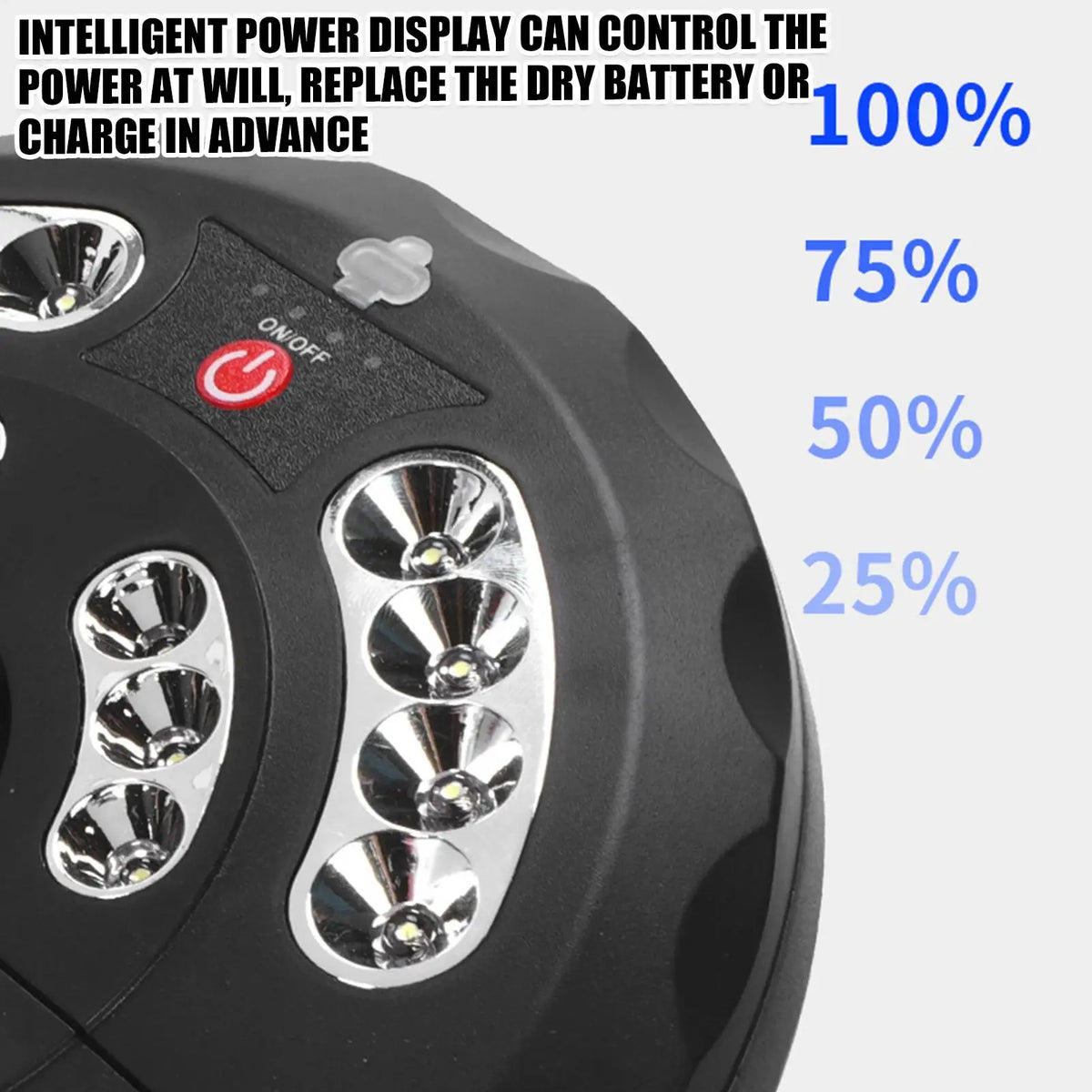 Rechargeable Patio Umbrella Pole Light – 28 LED Outdoor Lamp