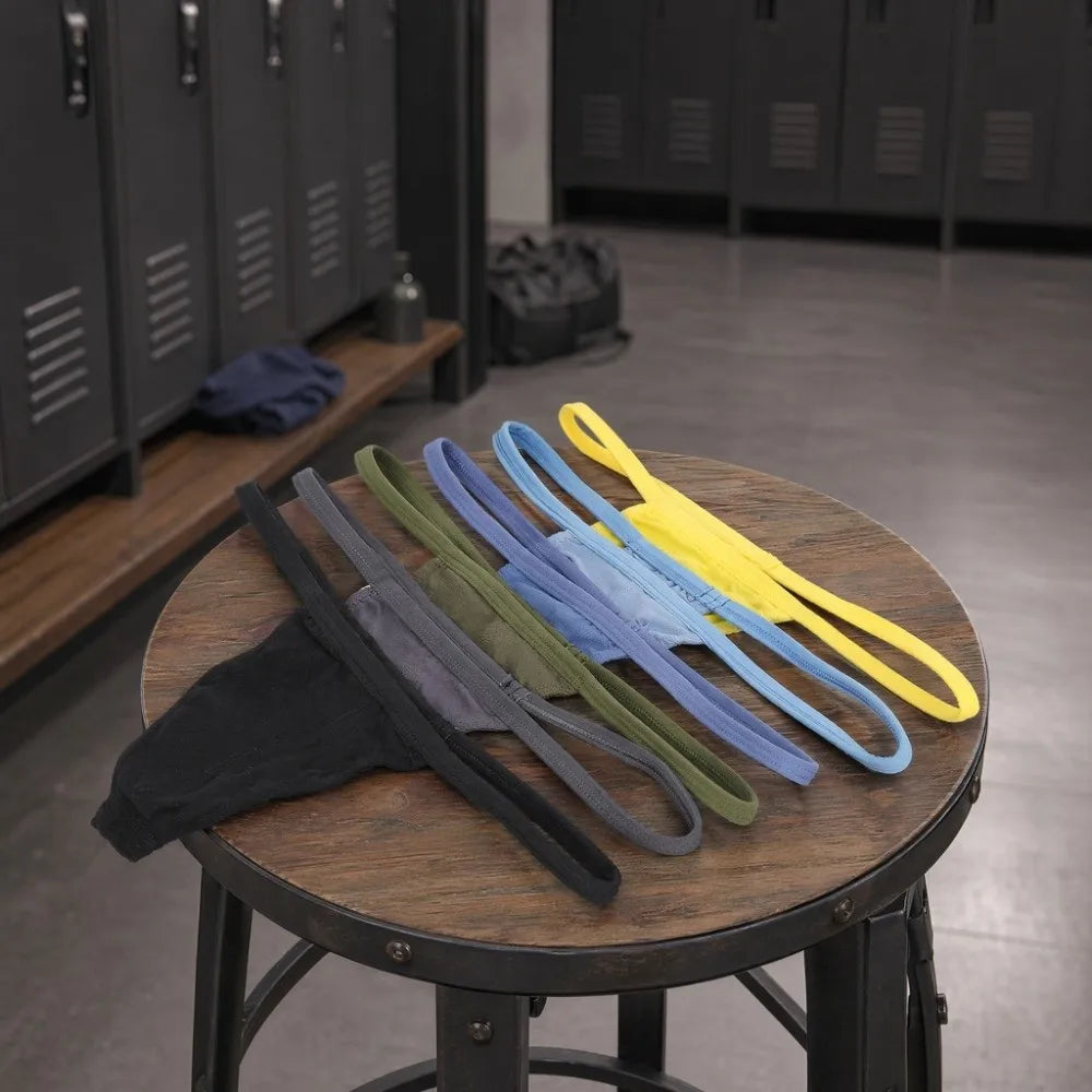 Men's Modal Thong Underwear – Breathable Low Waist G-String