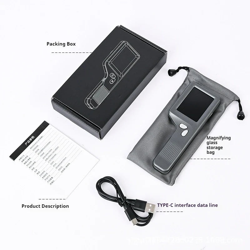 Handheld Digital Microscope – HD Electronic Magnifying Glass