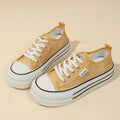 UXST Women's Platform Canvas Sneakers – Breathable Summer Shoes
