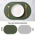 Leather Placemats – Heat Resistant, Waterproof & Wipeable Mats