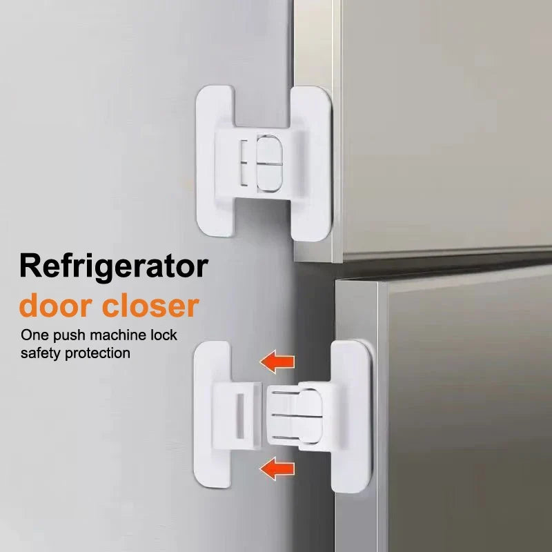 Fridge Door Safety Lock for Kids – Child Proof (2/5/10 Pcs)