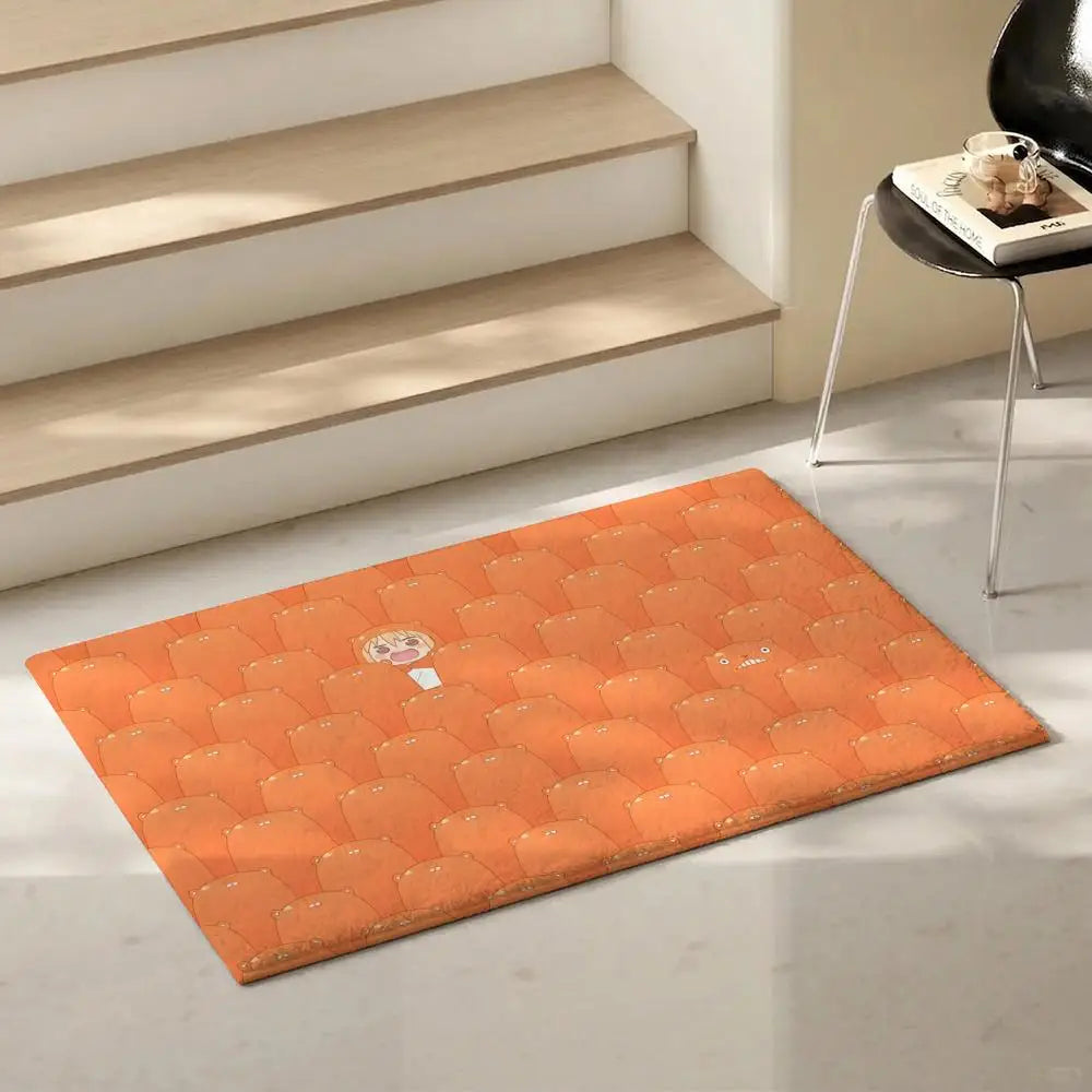Himouto Umaru-chan Anime Flannel Floor Mat | Non-Slip Rug