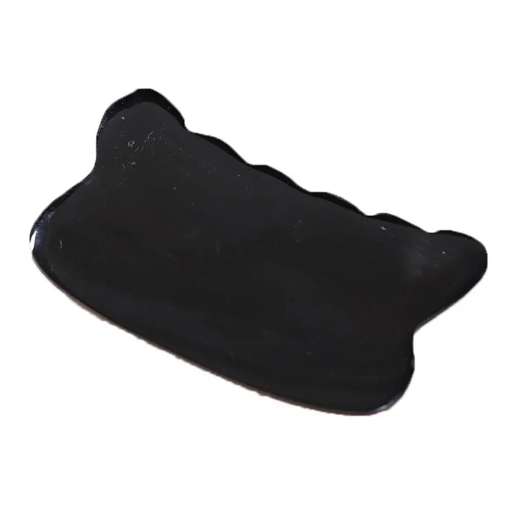 Natural Bian Stone Gua Sha Tool – Facial & Neck Massage